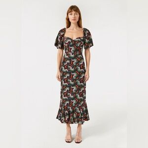 Rhode Ramona Dress in Soundwave